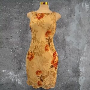 Vintage 90s floral dress romantic minimal slip soft girl date night cottagecore